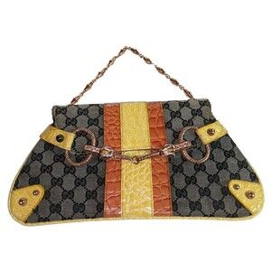 Gucci 1994 Tom Ford Collectors Edition Monogram Horsebit Purse Vintage